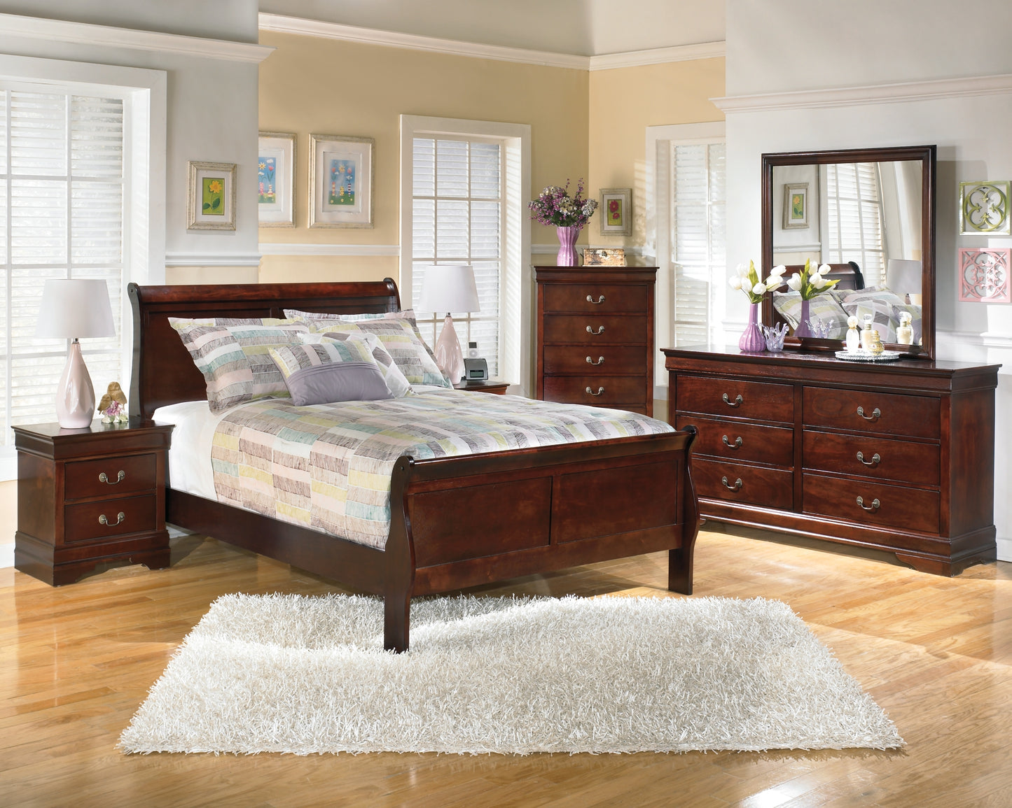 Alisdair Full Sleigh Bed with 2 Nightstands JB's Furniture  Home Furniture, Home Decor, Furniture Store