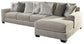 Ardsley 2-Piece Sectional with Ottoman JB's Furniture  Home Furniture, Home Decor, Furniture Store