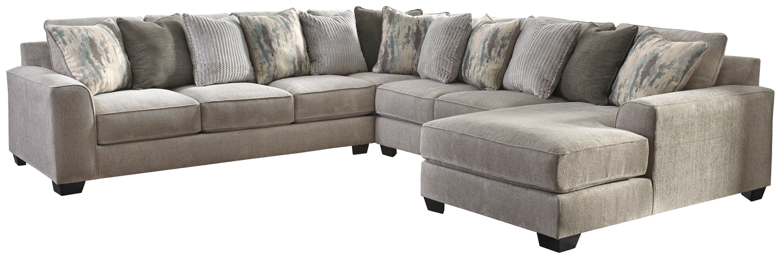 Ardsley 4-Piece Sectional with Ottoman JB's Furniture  Home Furniture, Home Decor, Furniture Store