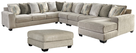 Ardsley 5-Piece Sectional with Ottoman JB's Furniture  Home Furniture, Home Decor, Furniture Store