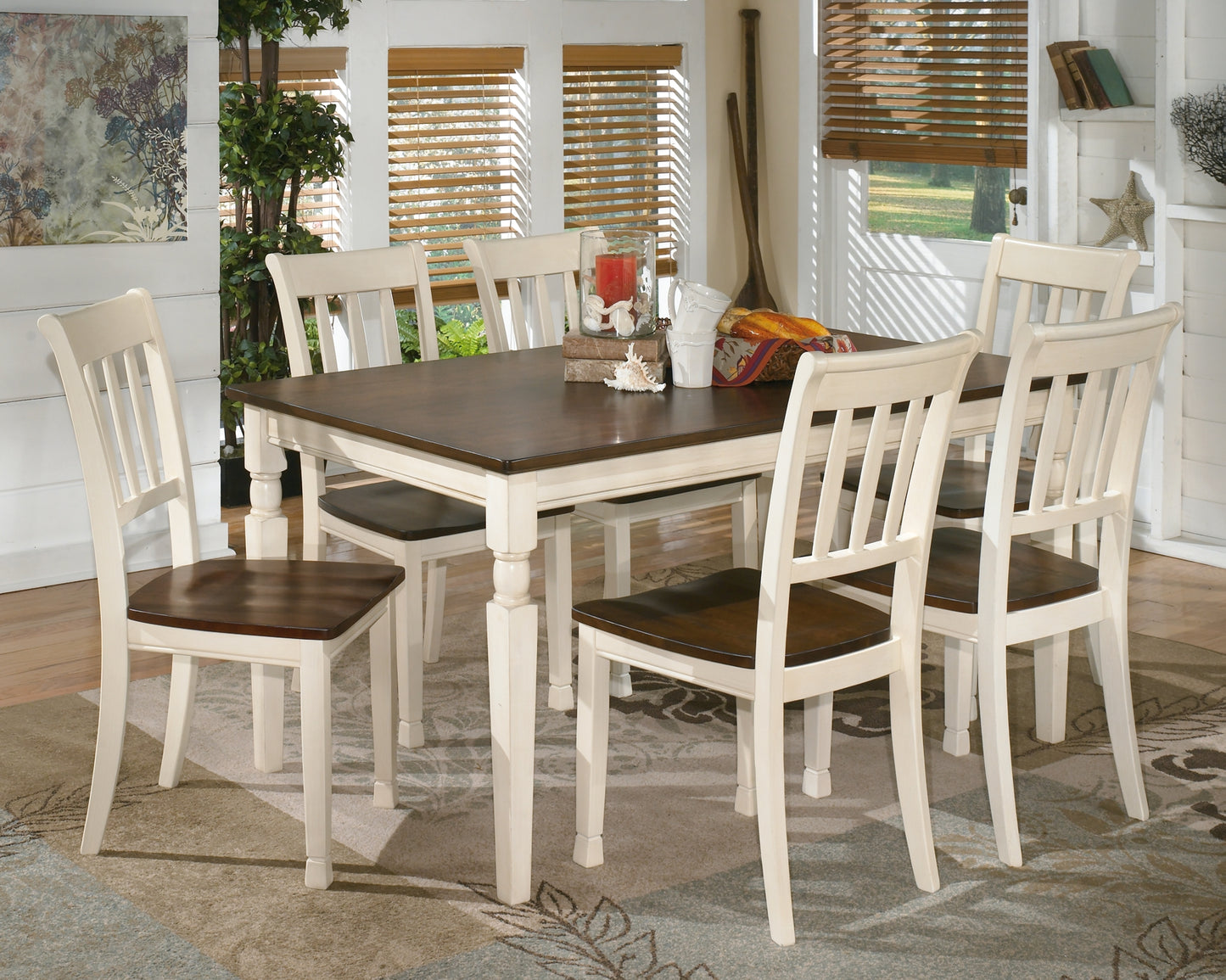 Whitesburg Dining Table and 6 Chairs JB's Furniture  Home Furniture, Home Decor, Furniture Store