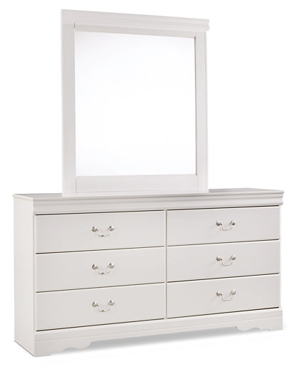 Anarasia Full Sleigh Headboard with Mirrored Dresser JB's Furniture  Home Furniture, Home Decor, Furniture Store