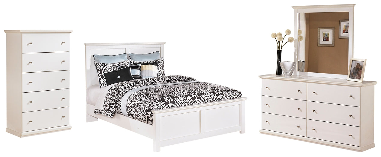 Bostwick Shoals Queen Panel Bed with Mirrored Dresser and 2 Nightstands JB's Furniture  Home Furniture, Home Decor, Furniture Store
