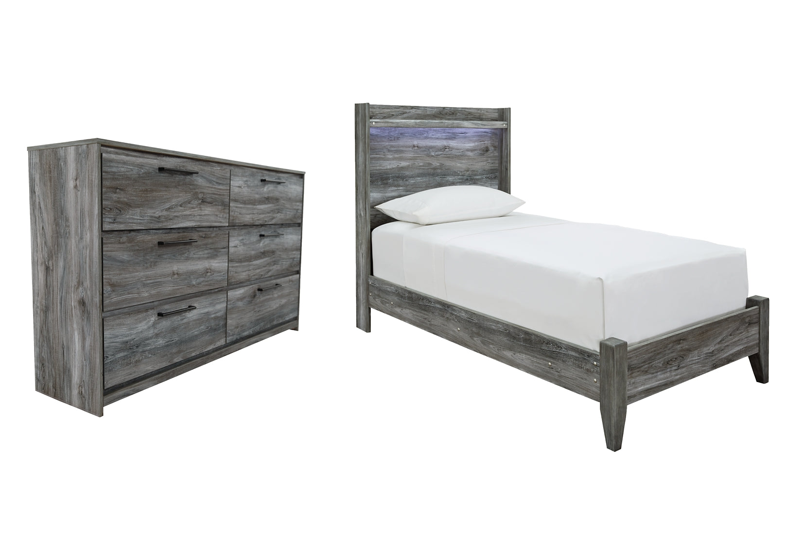 Baystorm Twin Panel Bed with Dresser JB's Furniture  Home Furniture, Home Decor, Furniture Store