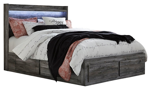 Baystorm Queen Panel Bed with 4 Storage Drawers with Dresser JB's Furniture  Home Furniture, Home Decor, Furniture Store
