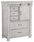 Brashland Queen Panel Bed with Mirrored Dresser, Chest and 2 Nightstands JB's Furniture  Home Furniture, Home Decor, Furniture Store