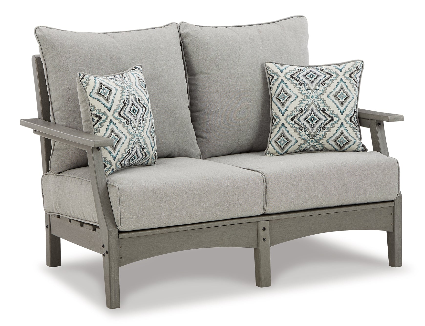 Visola Outdoor Sofa and Loveseat JB's Furniture Furniture, Bedroom, Accessories