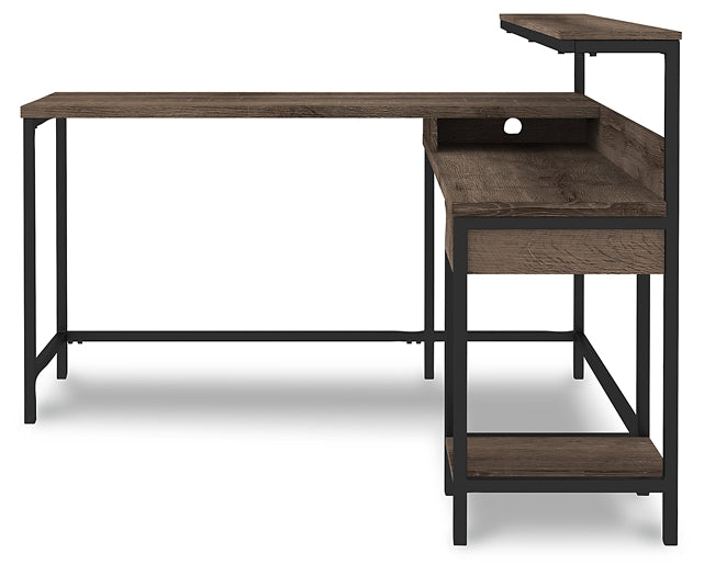 Arlenbry L-Desk with Storage JB's Furniture  Home Furniture, Home Decor, Furniture Store