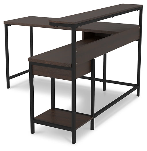 Camiburg L-Desk with Storage JB's Furniture  Home Furniture, Home Decor, Furniture Store