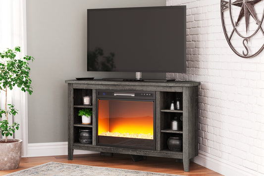 Arlenbry Corner TV Stand with Electric Fireplace JB's Furniture  Home Furniture, Home Decor, Furniture Store