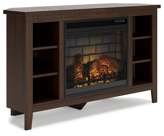 Camiburg Corner TV Stand with Electric Fireplace JB's Furniture  Home Furniture, Home Decor, Furniture Store