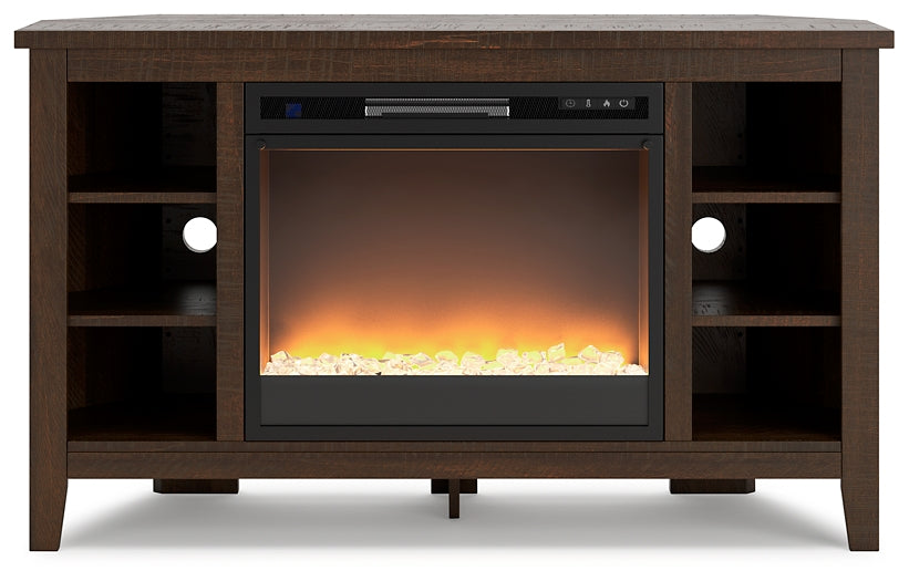 Camiburg Corner TV Stand with Electric Fireplace JB's Furniture  Home Furniture, Home Decor, Furniture Store