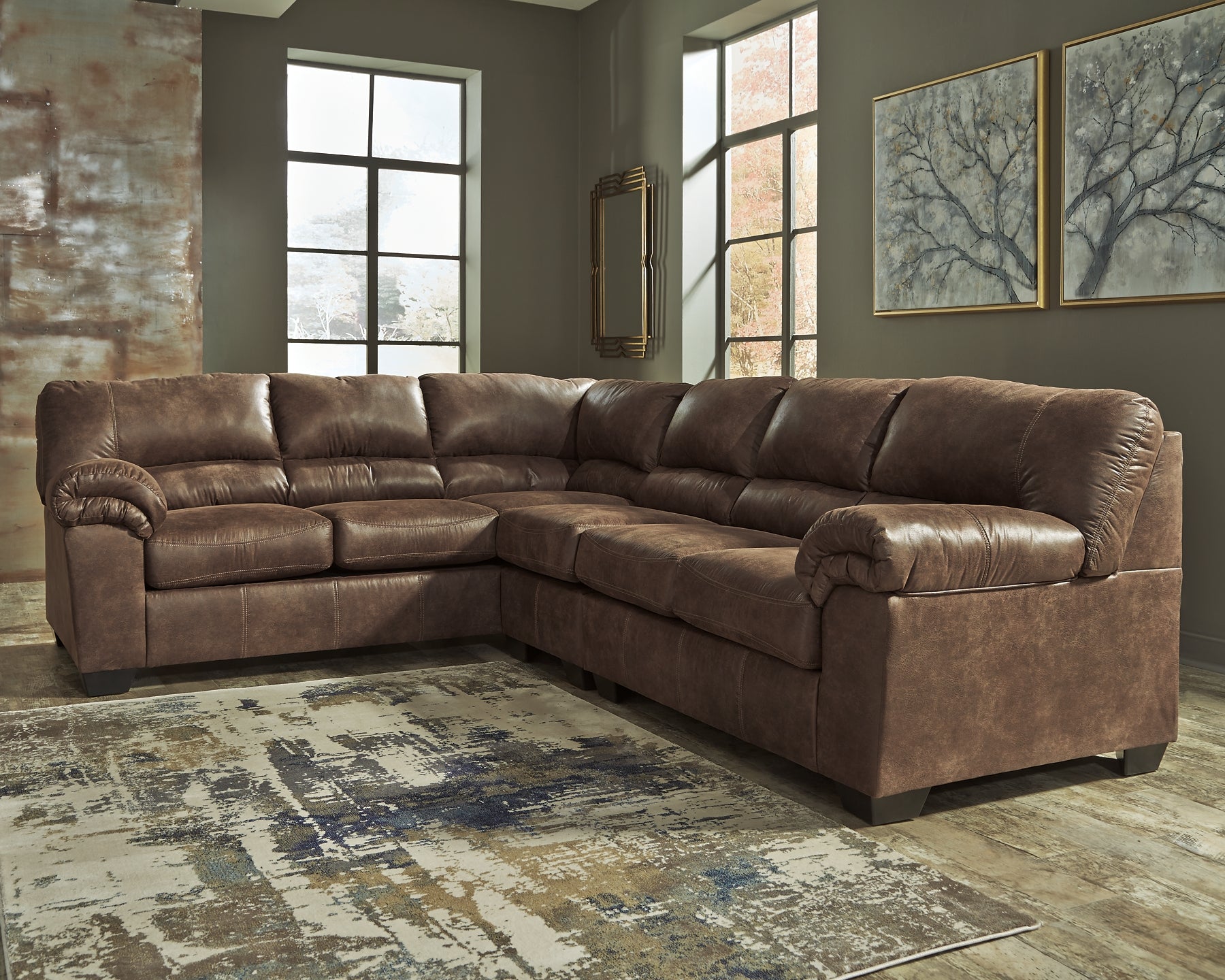 Bladen 3-Piece Sectional with Ottoman JB's Furniture  Home Furniture, Home Decor, Furniture Store