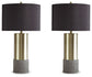 Jacek Metal Table Lamp (2/CN) JB's Furniture  Home Furniture, Home Decor, Furniture Store