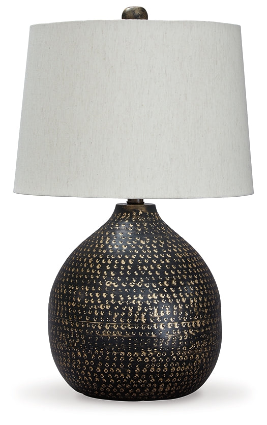 Maire Metal Table Lamp (1/CN) JB's Furniture  Home Furniture, Home Decor, Furniture Store