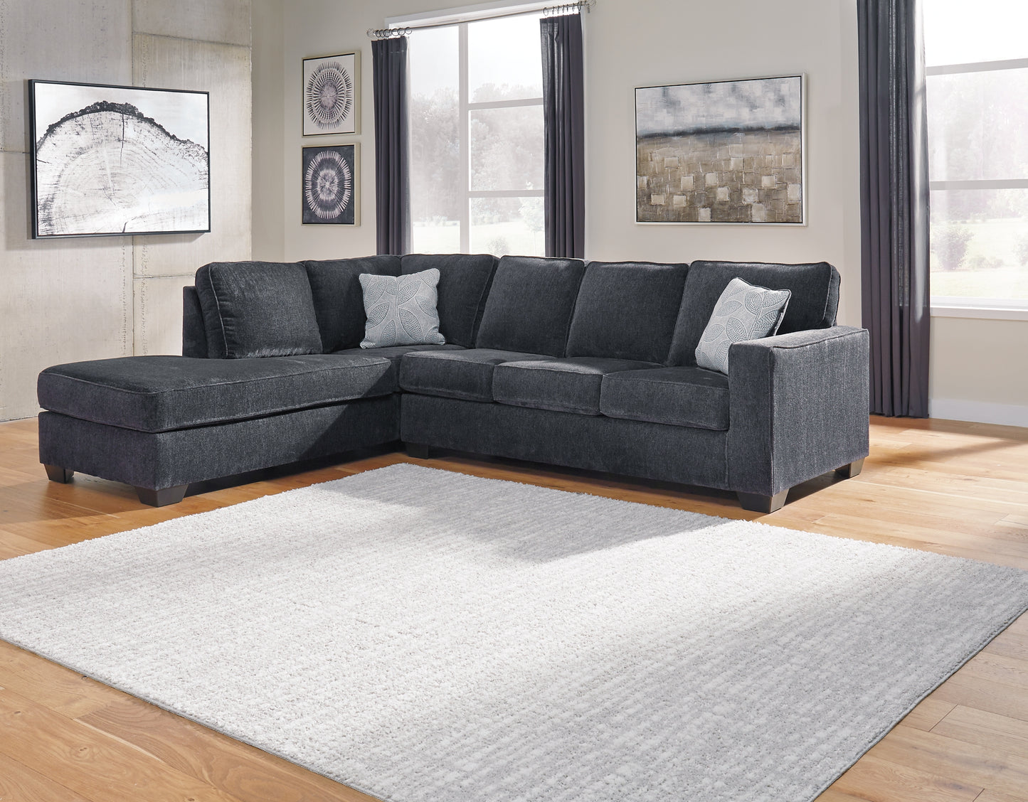 Altari 2-Piece Sleeper Sectional with Chaise JB's Furniture  Home Furniture, Home Decor, Furniture Store