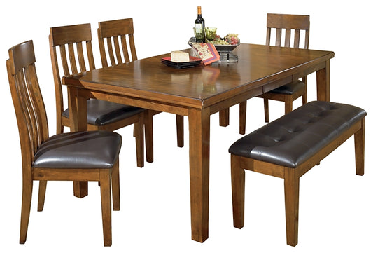 Ralene Dining Table and 4 Chairs and Bench JB's Furniture  Home Furniture, Home Decor, Furniture Store