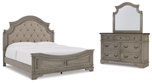 Lodenbay California King Panel Bed with Mirrored Dresser JB's Furniture  Home Furniture, Home Decor, Furniture Store