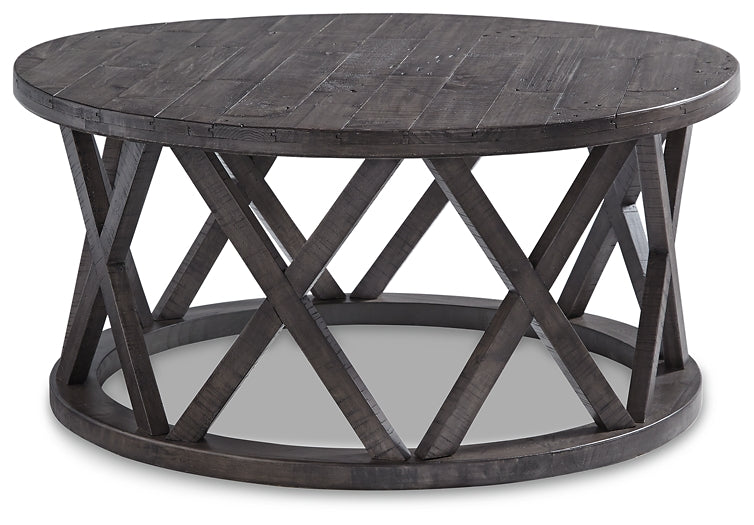 Sharzane Round Cocktail Table JB's Furniture  Home Furniture, Home Decor, Furniture Store