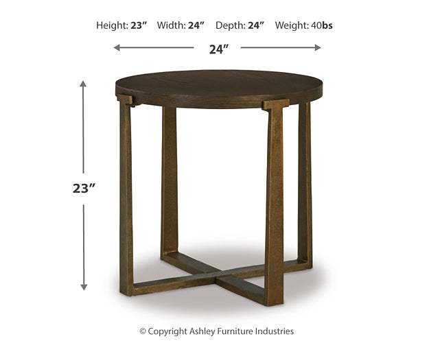 Balintmore Round End Table JB's Furniture  Home Furniture, Home Decor, Furniture Store