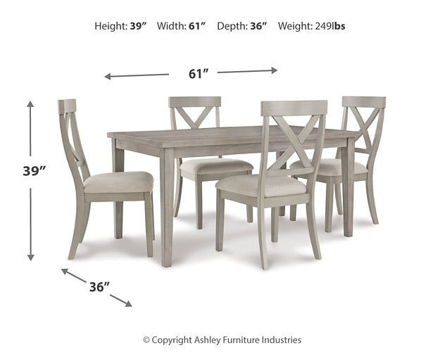 Parellen Dining Table and 4 Chairs JB's Furniture  Home Furniture, Home Decor, Furniture Store