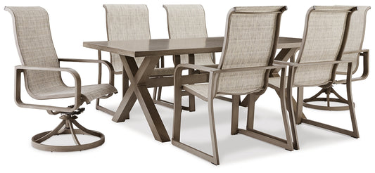 Beach Front Outdoor Dining Table and 6 Chairs JB's Furniture  Home Furniture, Home Decor, Furniture Store