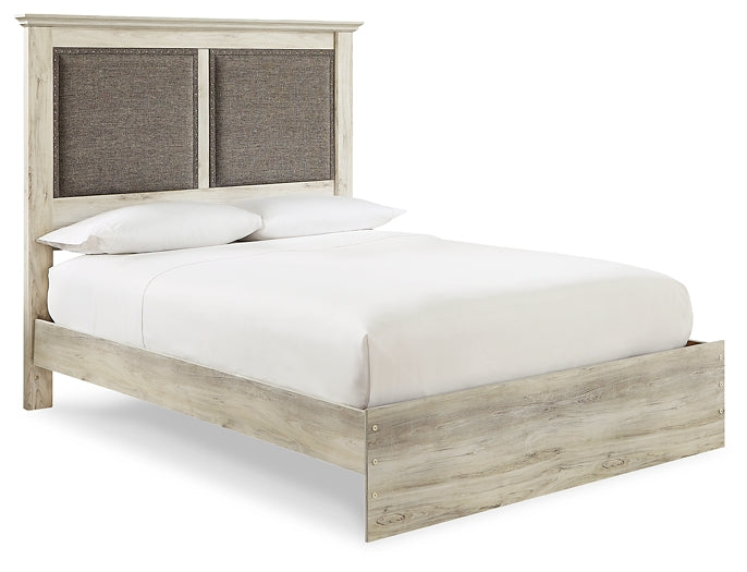 Cambeck King Upholstered Panel Bed with Mirrored Dresser and Chest JB's Furniture  Home Furniture, Home Decor, Furniture Store
