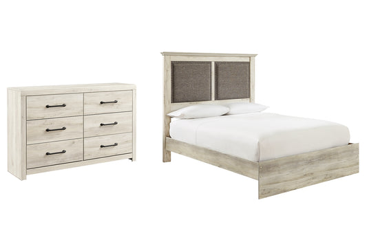 Cambeck Queen Upholstered Panel Bed with Dresser JB's Furniture  Home Furniture, Home Decor, Furniture Store