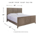 Chrestner Queen Panel Bed with Mirrored Dresser JB's Furniture  Home Furniture, Home Decor, Furniture Store