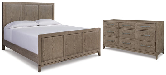 Chrestner King Panel Bed with Dresser JB's Furniture  Home Furniture, Home Decor, Furniture Store