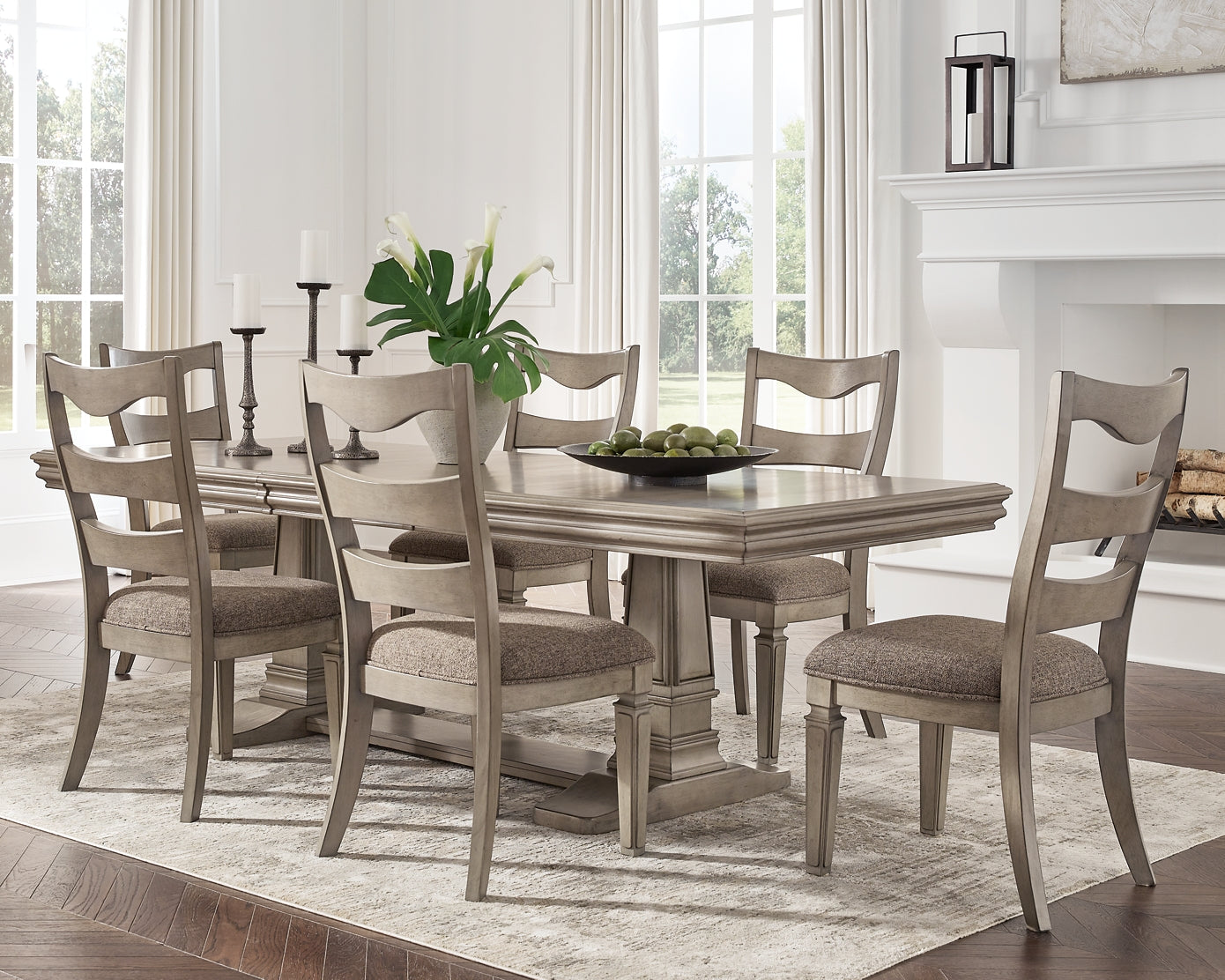Lexorne Dining Table and 6 Chairs JB's Furniture  Home Furniture, Home Decor, Furniture Store