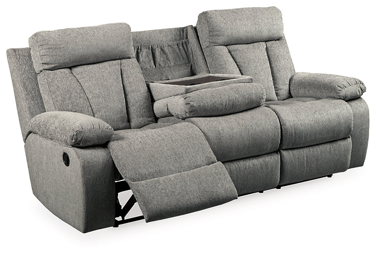 Mitchiner REC Sofa w/Drop Down Table JB's Furniture  Home Furniture, Home Decor, Furniture Store