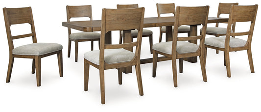 Cabalynn Dining Table and 8 Chairs JB's Furniture  Home Furniture, Home Decor, Furniture Store