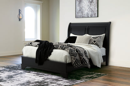 Chylanta Sleigh Bed JB's Furniture Furniture, Bedroom, Accessories