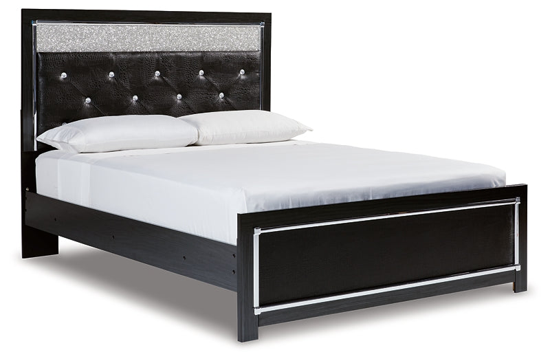 Kaydell Queen Upholstered Panel Bed with Mirrored Dresser JB's Furniture  Home Furniture, Home Decor, Furniture Store