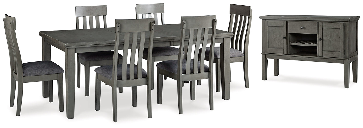 Hallanden Dining Table and 6 Chairs with Storage JB's Furniture  Home Furniture, Home Decor, Furniture Store