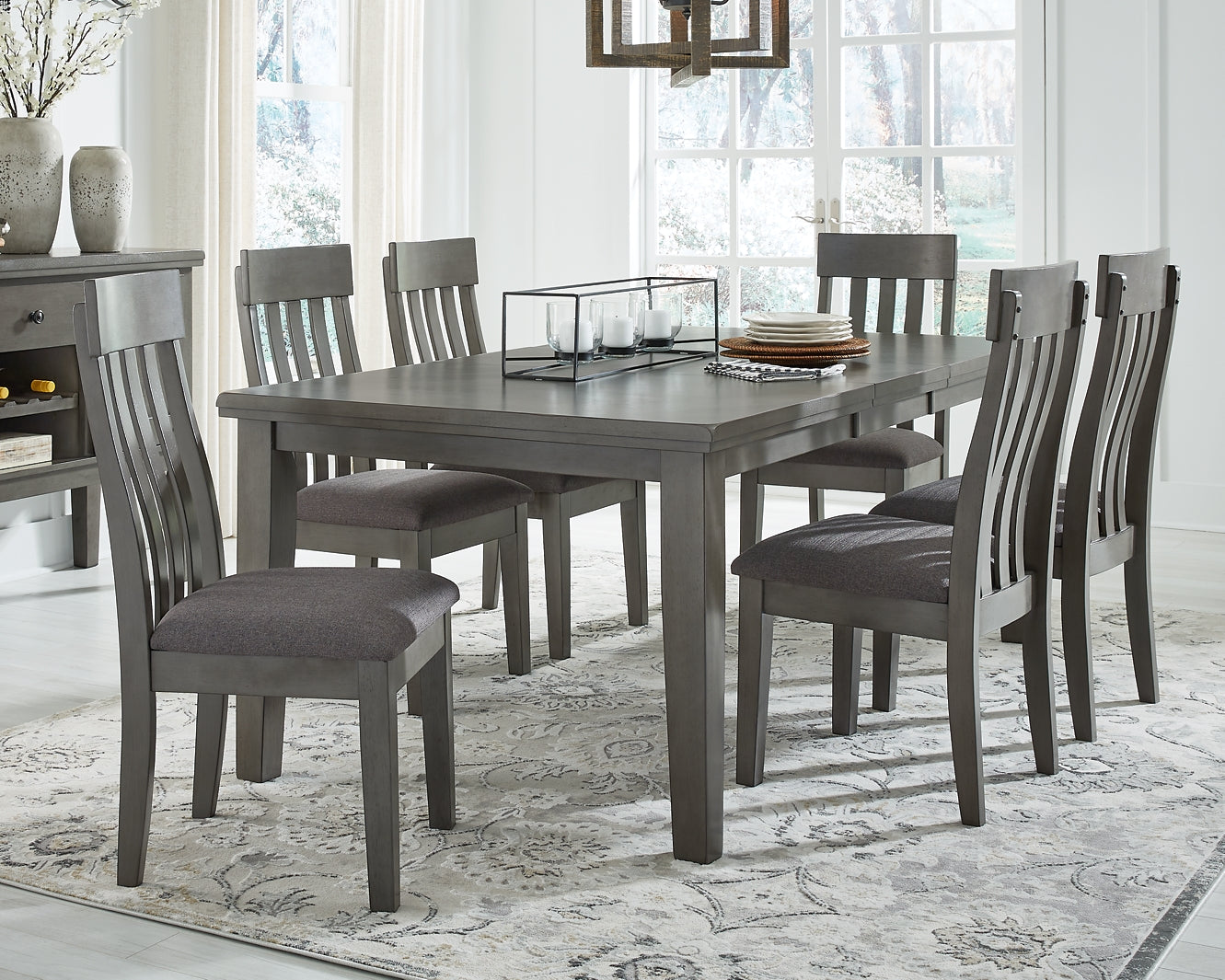 Hallanden Dining Table and 6 Chairs with Storage JB's Furniture  Home Furniture, Home Decor, Furniture Store