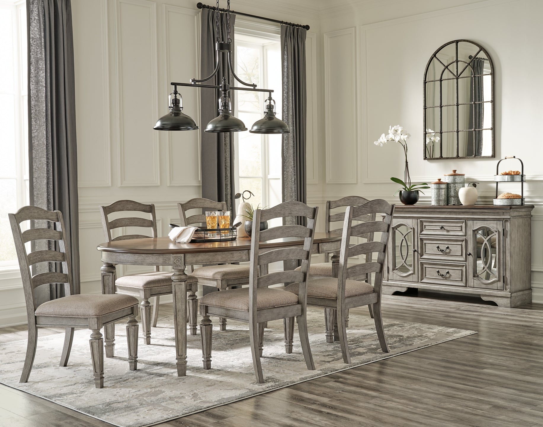 Lodenbay Dining Table and 6 Chairs with Storage JB's Furniture  Home Furniture, Home Decor, Furniture Store