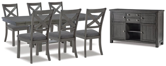 Myshanna Dining Table and 6 Chairs with Storage JB's Furniture  Home Furniture, Home Decor, Furniture Store