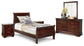 Alisdair Twin Sleigh Bed with Mirrored Dresser and 2 Nightstands JB's Furniture  Home Furniture, Home Decor, Furniture Store