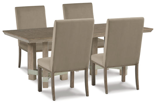 Chrestner Dining Table and 4 Chairs JB's Furniture  Home Furniture, Home Decor, Furniture Store