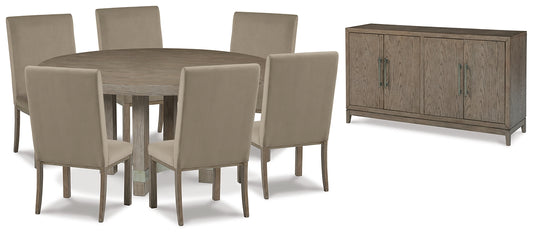 Chrestner Dining Table and 6 Chairs with Storage JB's Furniture  Home Furniture, Home Decor, Furniture Store