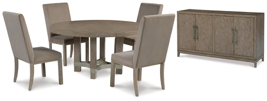 Chrestner Dining Table and 4 Chairs with Storage JB's Furniture  Home Furniture, Home Decor, Furniture Store