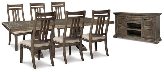 Wyndahl Dining Table and 6 Chairs with Storage JB's Furniture  Home Furniture, Home Decor, Furniture Store