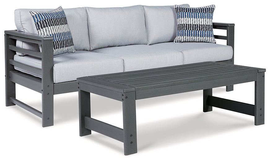 Amora Outdoor Sofa with Coffee Table JB's Furniture  Home Furniture, Home Decor, Furniture Store