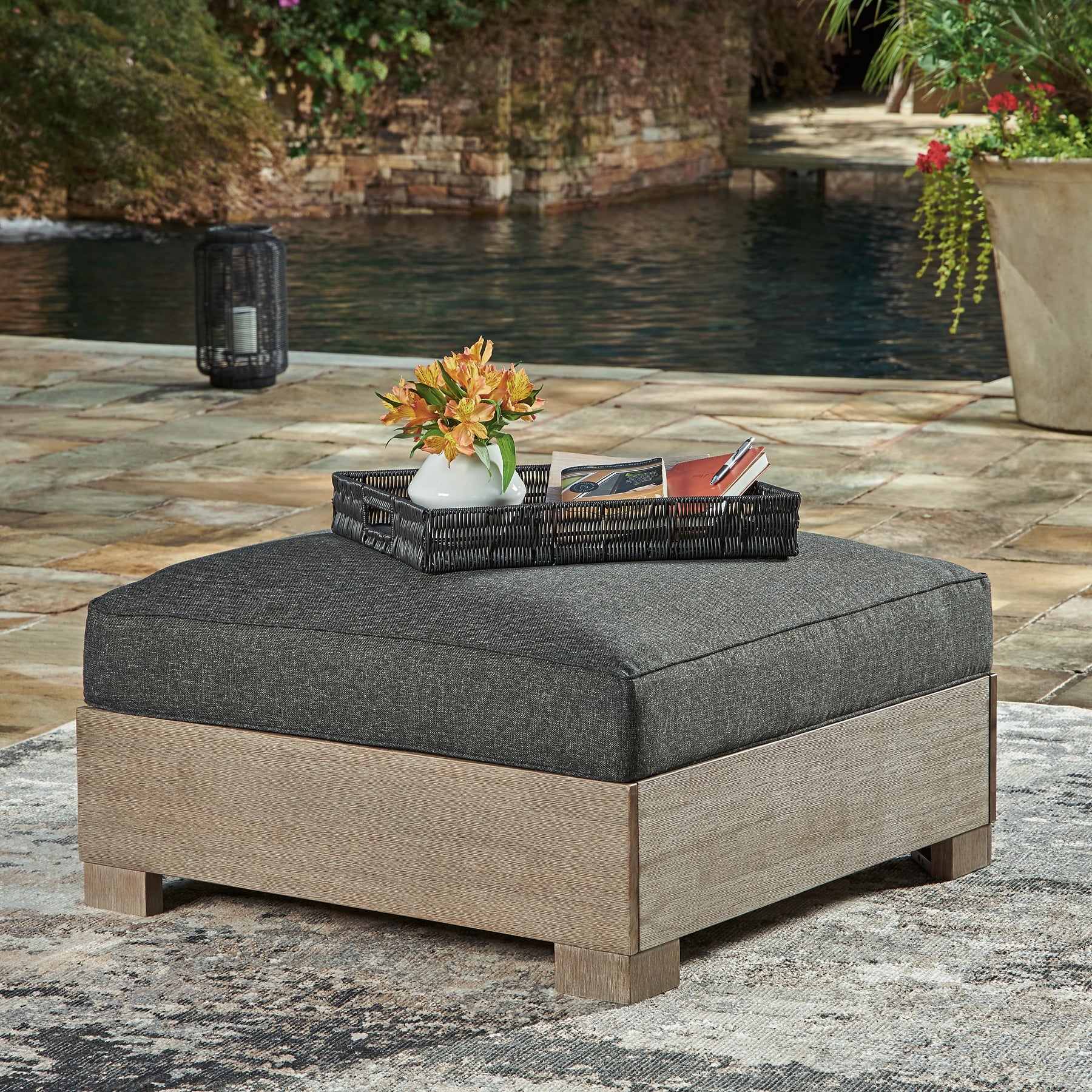 Citrine Park 4-Piece Outdoor Sectional with Ottoman JB's Furniture  Home Furniture, Home Decor, Furniture Store