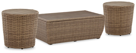 Sandy Bloom Outdoor Coffee Table with 2 End Tables JB's Furniture  Home Furniture, Home Decor, Furniture Store