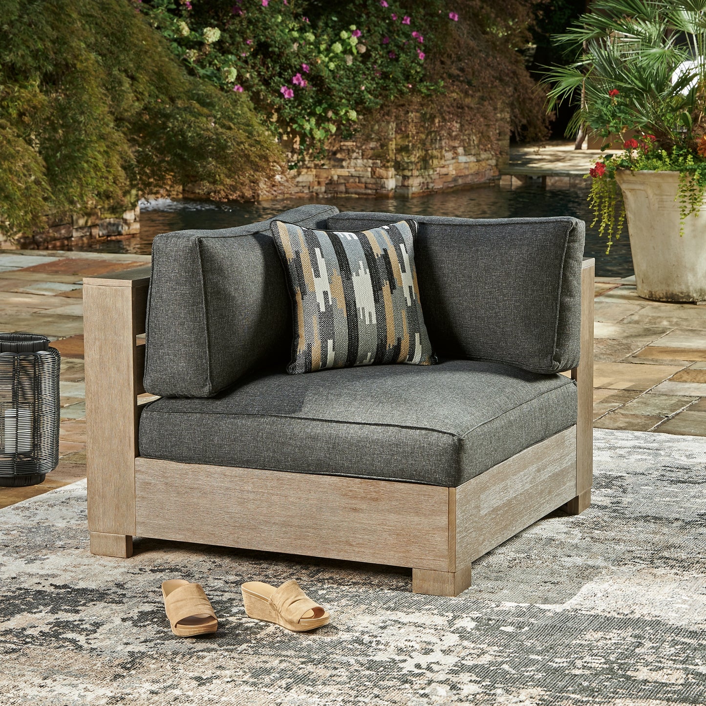 Citrine Park 5-Piece Outdoor Sectional with Ottoman JB's Furniture  Home Furniture, Home Decor, Furniture Store