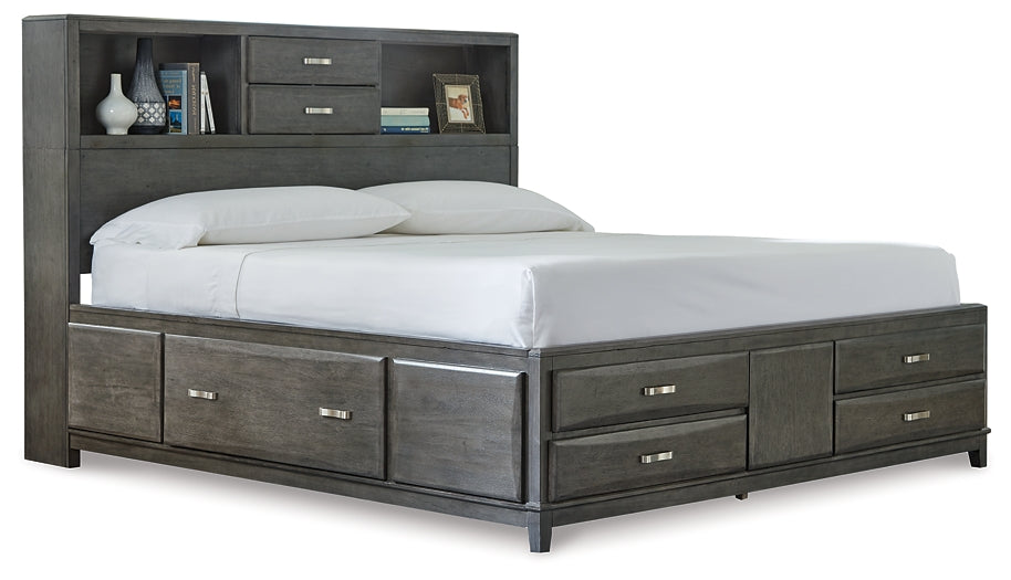 Caitbrook Queen Storage Bed with 8 Drawers with Dresser and Chest JB's Furniture  Home Furniture, Home Decor, Furniture Store
