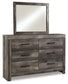 Wynnlow Queen Panel Bed with Mirrored Dresser and Nightstand JB's Furniture  Home Furniture, Home Decor, Furniture Store
